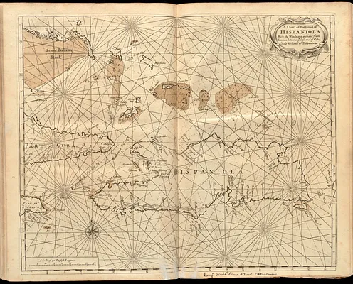 A chart of the iland of Hispaniola