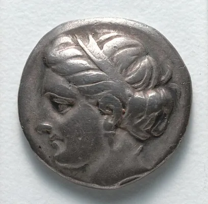 Drachm: Female Head (obverse)