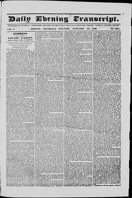 Daily Evening Transcript