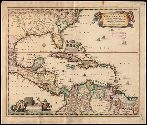 Insulæ Americanæ in Oceano Septentrionali ac regiones adiacentes