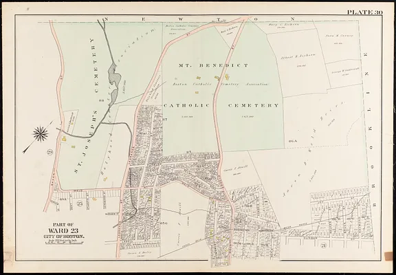 Atlas of the city of Boston, West Roxbury