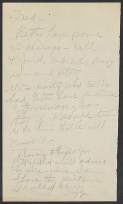 Sacco-Vanzetti Case Records, 1920-1928. Defense Papers. Correspondence to Moore from Doyle, Thomas, [1922]. Box 10, Folder 59, Harvard Law School Library, Historical & Special Collections