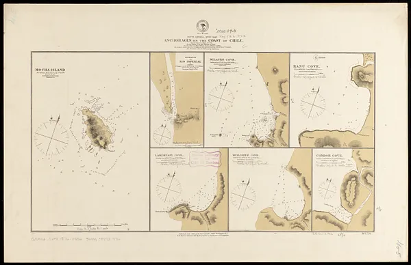 South America--west coast, anchorages on the coast of Chile