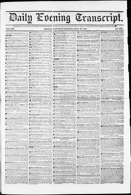 Daily Evening Transcript