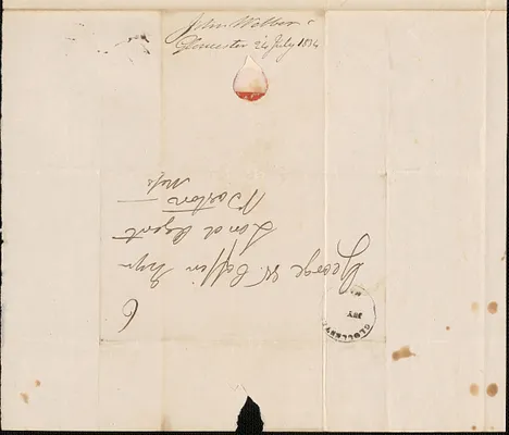 J. Webber to George Coffin, 24 July 1834