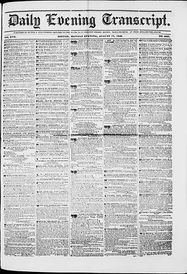 Daily Evening Transcript