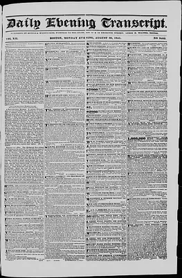 Daily Evening Transcript