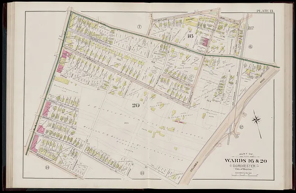 Atlas of the city of Boston, Dorchester, Mass., vol. 5 : from actual surveys and official plans
