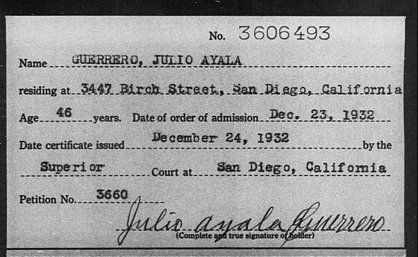 Guerrero, Julio Ayala - 1932