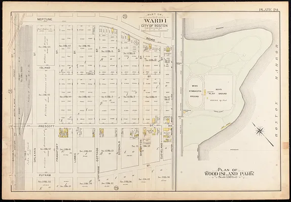 Atlas of the city of Boston, East Boston