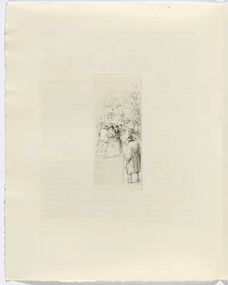 Frédéric Mistral: Mémoires et Recits by Frédéric Mistral: figures on street (page 130)