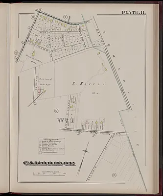 Atlas of the city of Cambridge, Massachusetts