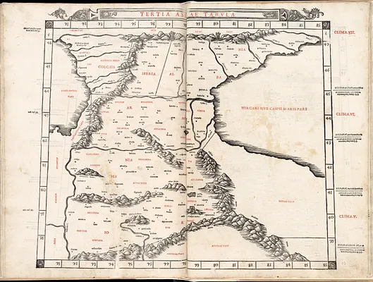 Tertia Asiae tabula