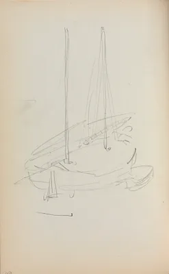 Italian Sketchbook: Sailboat (page 60)