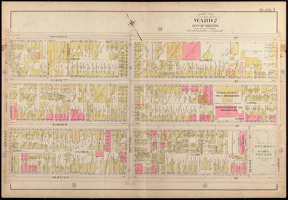 Atlas of the city of Boston, East Boston