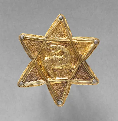 Brooch in the Form of a Six-Pointed Star
