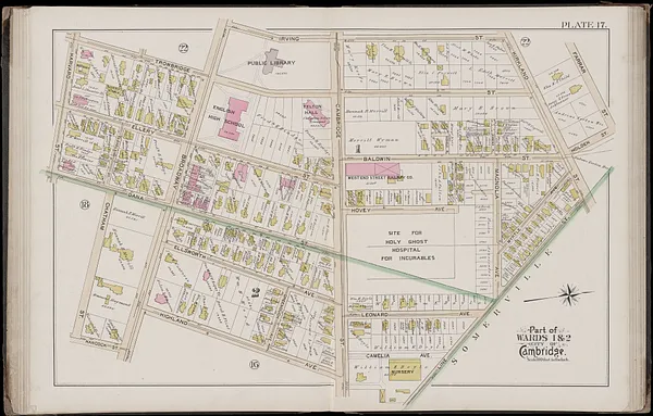 Atlas of the city of Cambridge, Massachusetts