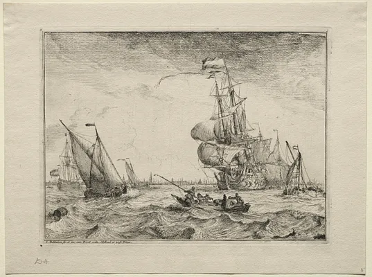 Ships Under Full Sail