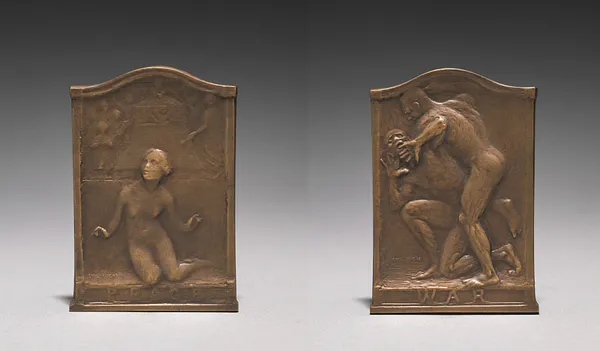 Plaquette: Peace and War