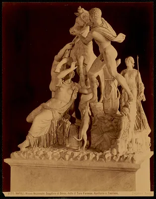Napoli - Museo Nazionale. Supplizio di Dirce, detto il toro Farnese. Apollonio e Taurisco