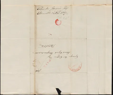 Charles Jarvis to George Coffin. 24 February 1837