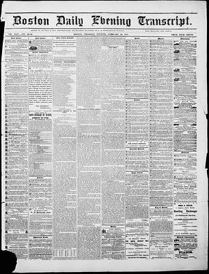Boston Daily Evening Transcript