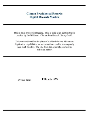 AMH [Alexis M. Herman]-Related News Clips [binder] [4]