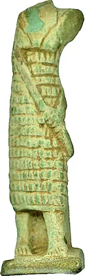 Onuris Standing with Spear in Left Hand