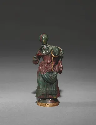 Scent Bottle: Lady with Lamb