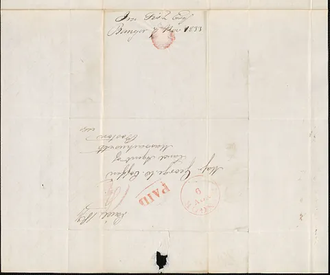 Ira Fish to George Coffin, 7 November 1833