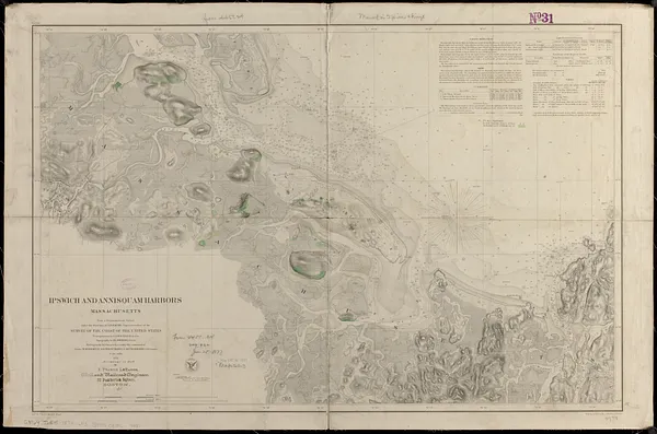 Ipswich and Annisquam harbors, Massachusetts [archaeology in 1874]