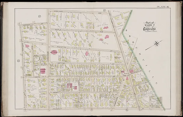 Atlas of the city of Cambridge, Massachusetts
