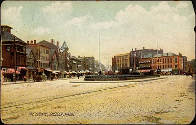 The square, Chelsea, Mass.