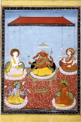 Ganesha Holds Court