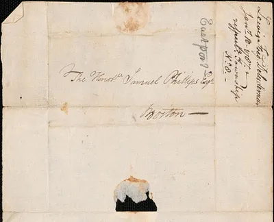 Lewis Frederick Delesdernier to Samuel Phillips, 10 January 1787