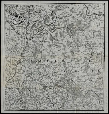 Eastman's new map of the White Mountains