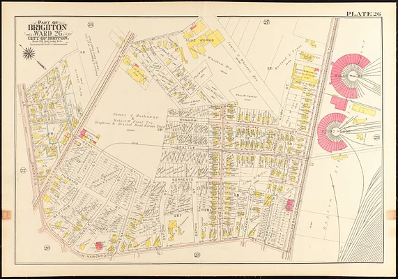 Atlas of the city of Boston, wards 25 & 26, Brighton