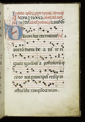 Leaf from Antiphonary