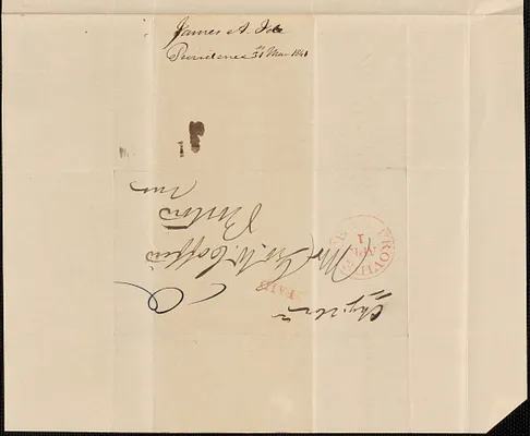 James A. Ide to George Coffin, 31 March 1841