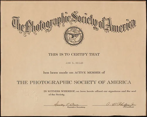 The Photographic Society of America