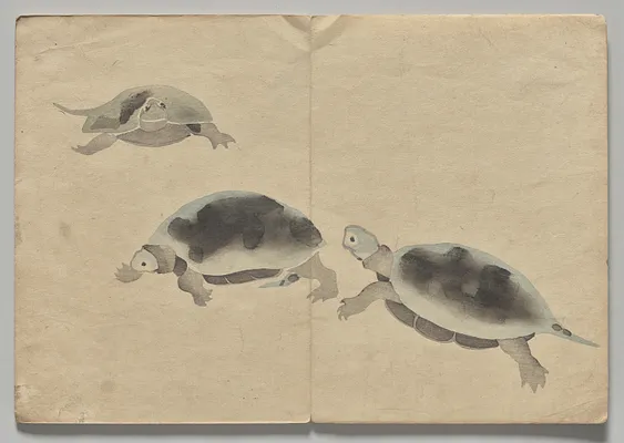Scene from The Kōrin Picture Book (Volume 2)