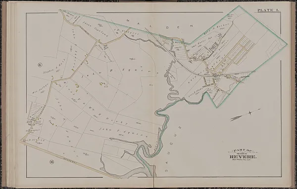 Atlas of the city of Chelsea and the towns of Revere and Winthrop