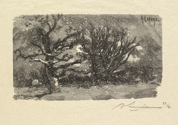 Fontainebleau Forest: Au dormoir de Lantara (La Forêt de Fontainebleau: Au dormoir de Lantara)