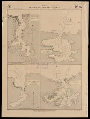West Indies, ports on the north coast of Cuba