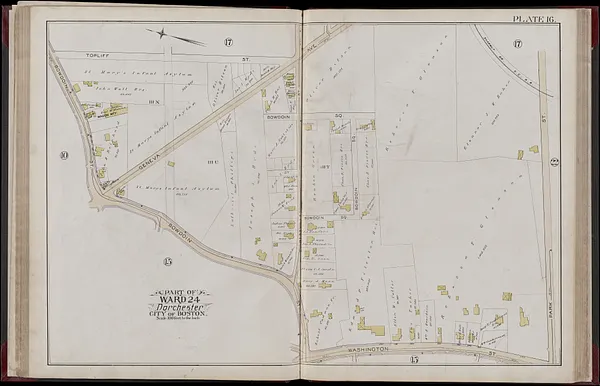 Atlas of the city of Boston, volume five, Dorchester Mass.