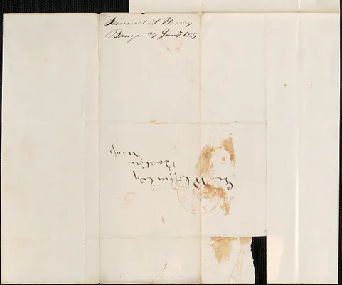 Samuel F. Hersey to George Coffin, 27 January 1849
