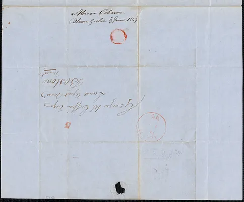 Abner Coburn to George Coffin, 9 June 1849