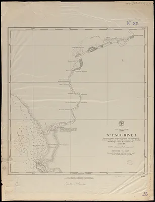 West coast of Africa, Liberia, St. Paul River