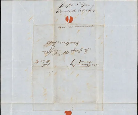 Joseph L. Young to George Coffin, 25 February 1851