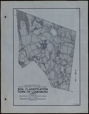 Soil Classification Town of Lunenburg